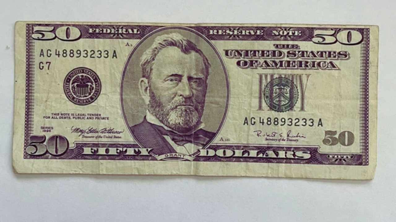 $50 Bill Worth $90000