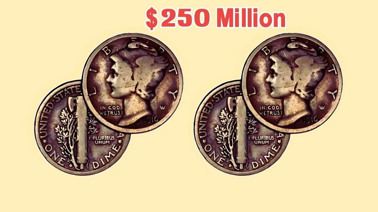 Five Rare Dimes and Bicentennial Coins Worth $250 Million