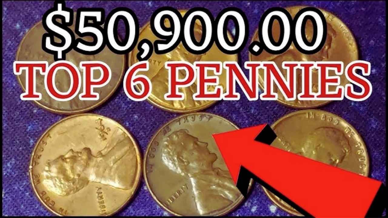 TOP 6 MOST VALUABLE PENNIES IN HISTORY