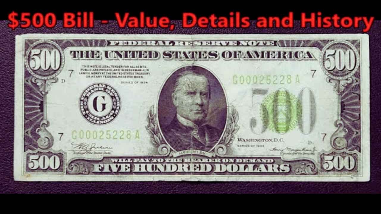 This $500 Note From 1934 Just Sold for $1.2 Million
