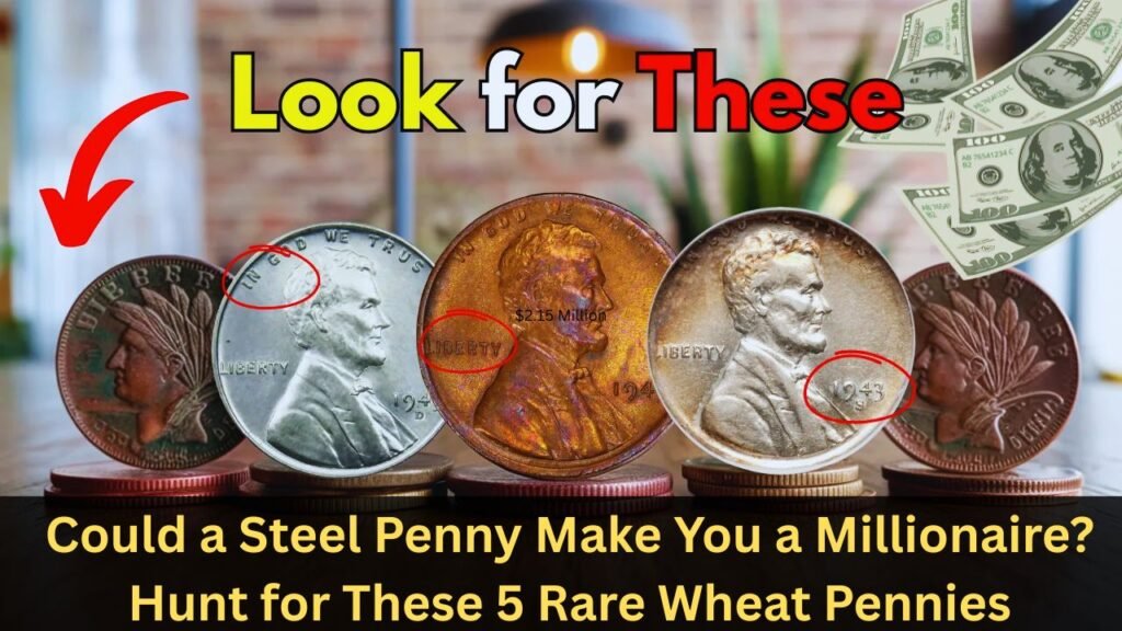 Could a Steel Penny Make You a Millionaire? Hunt for These 5 Rare Wheat Pennies